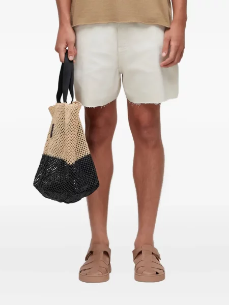 Džínové šortky Osklen bílé