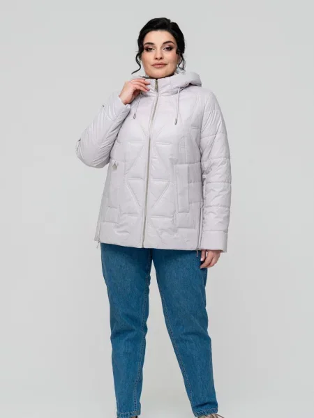 Демісезонна куртка All Posa білий