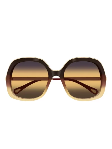 Slnečné okuliare Chloé Eyewear hnedá