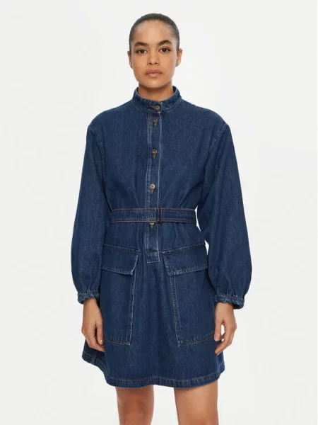 Weekend Max Mara Джинсова сукня Euro cиній