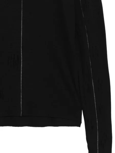 Tricou Thom Krom zdrențuiți negru