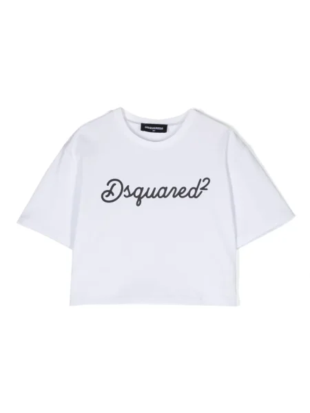 Sweter dziecięcy Dsquared2 biały