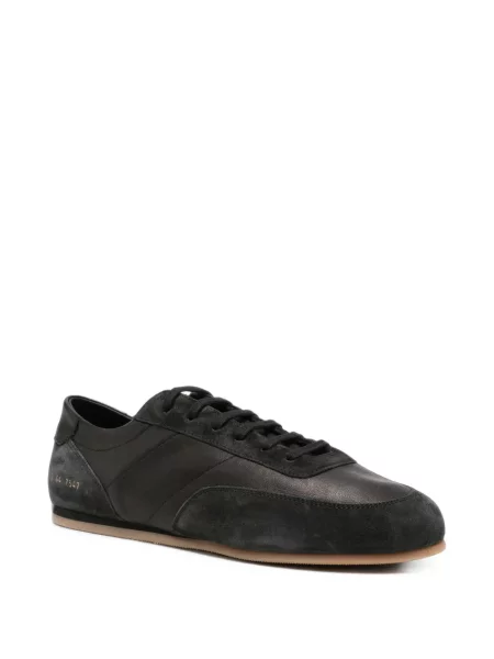 Sneakerși Common Projects din piele de căprioară negru