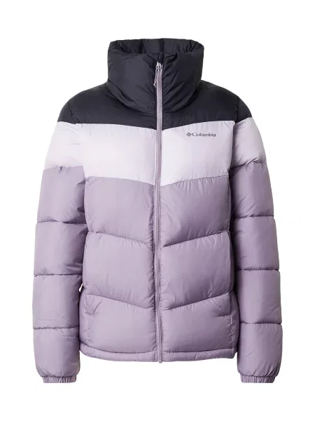 COLUMBIA Geacă outdoor Puffect II mov liliachiu / negru alb