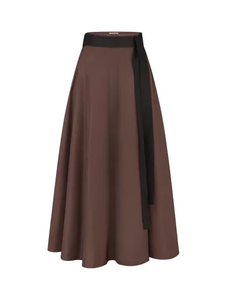 Спідниця максі КОБЗАРТ коричневий