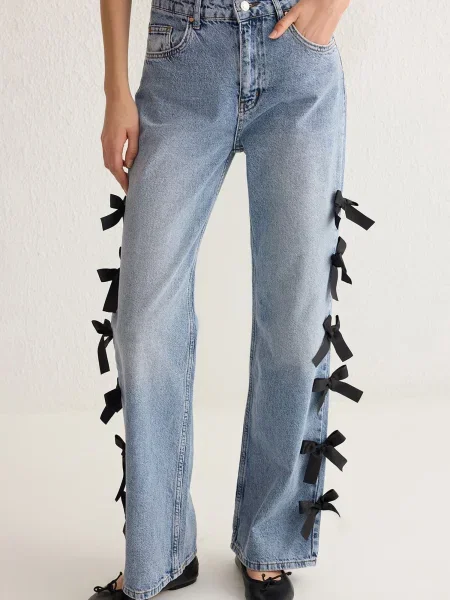 Trendyol Jeans denim albastru