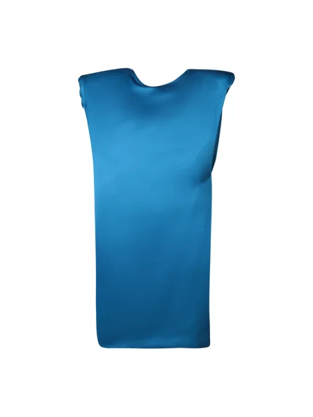 Sukienka koszulowa Rev garniturowa niebieska