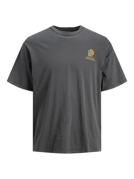 JACK & JONES Tričko JPRBLUPete hořčicová / tmavě šedá