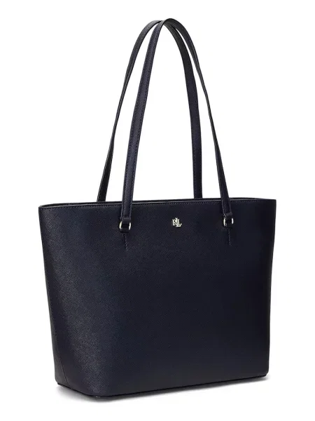 Geantă shopper Lauren Ralph Lauren din piele