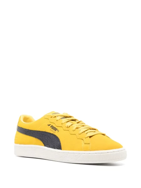 Zomšinės sportbačiai Puma Suede geltona