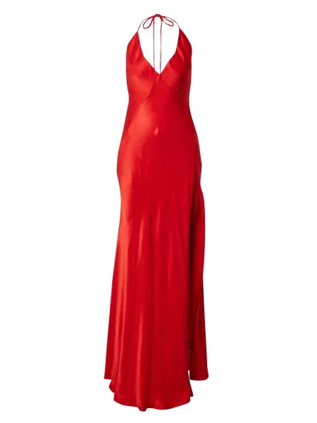 BARDOT Rochie de seară YVE Halter roșu