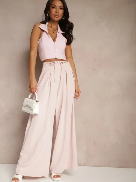 Pantaloni Vikonnia roz