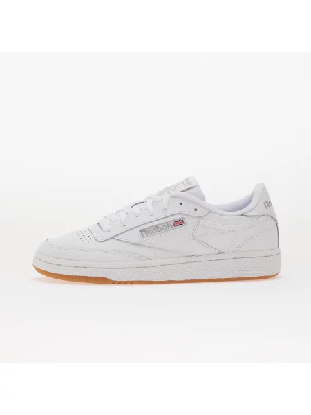 Sneakers Reebok Club C 85 White/ Light Grey/ Gum EUR 41 biela