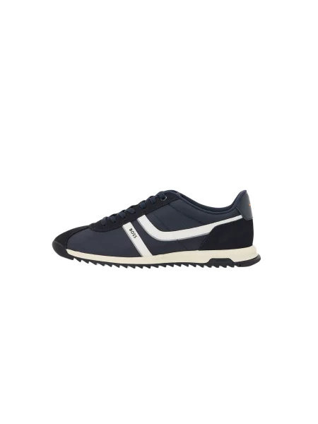 Sneakers BOSS Zayn Bleumarin alb