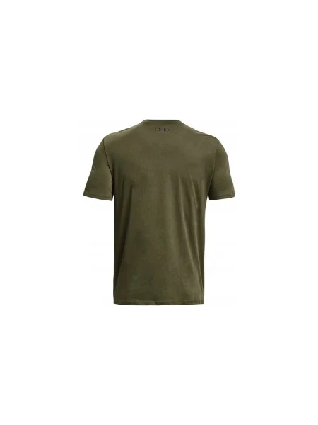 Tricou Under Armour cu autograf kaki