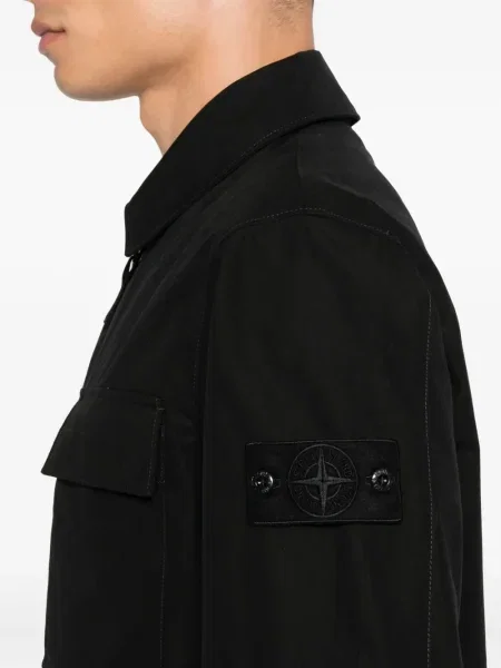 Geacă Stone Island cu strasuri negru