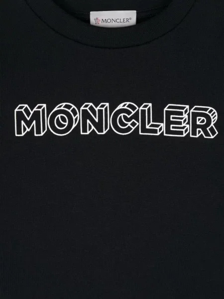 Dětska mikina Moncler Enfant modrá