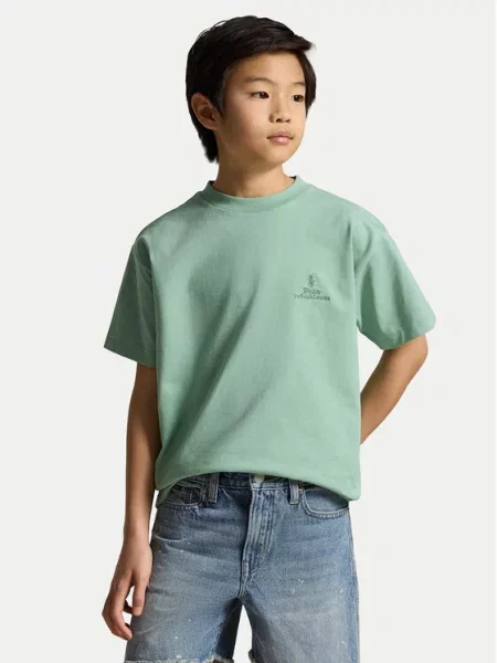 Polo Ralph Lauren T-Shirt Oversize zielony