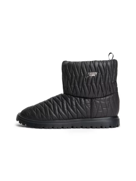 Tommy Jeans Bocanci de zăpadă negru