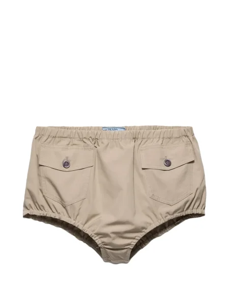 Pantaloni scurți Prada din poplin