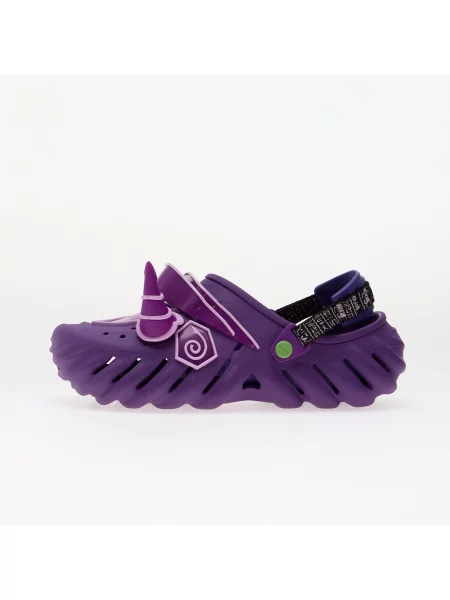 Klapki Crocs fioletowe