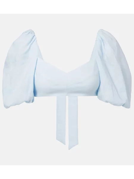 Cropp top Zimmermann de in albastru