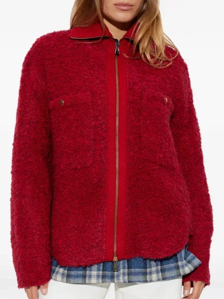 Cardigan Moncler tricotate roșu