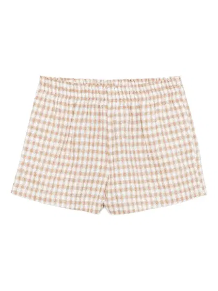 Krótkie szorty Reformation brązowe