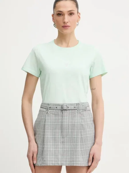 Guess basic tričko zelené