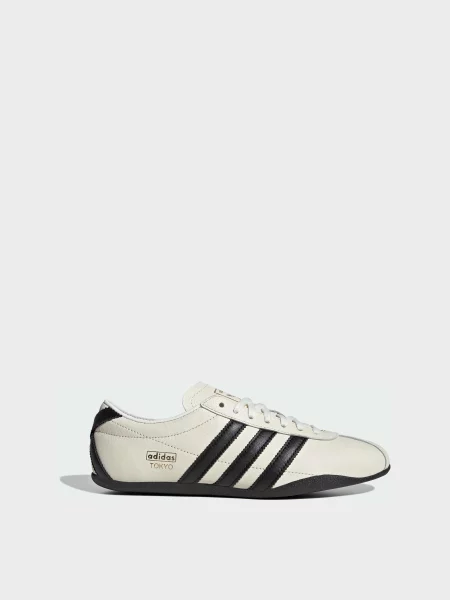 Кожаные кеды Adidas белые