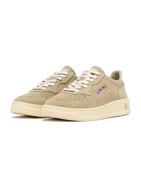 Sneakersy Autry skórzane beżowe