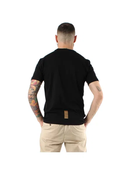 Tričko Ea7 Emporio Armani černé