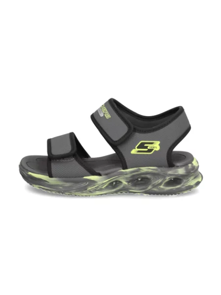 Dětské sandály Skechers šedé