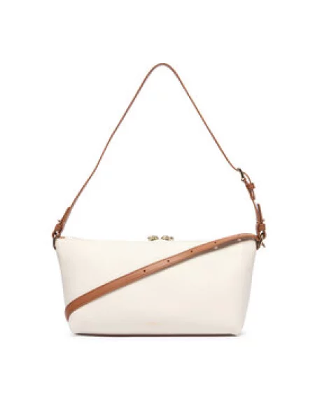 FURLA Torba za čez ramo DEBBY volneno bela