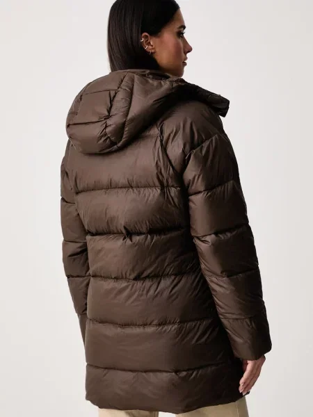 The North Face kurtka puchowa Hydrenalite brązowa