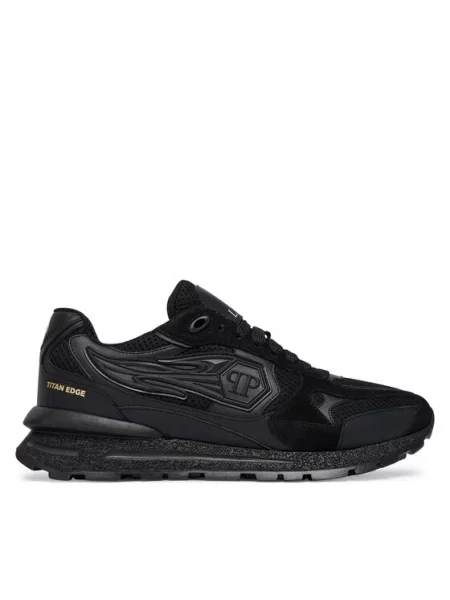 Sneakersy Philipp Plein skórzane czarne