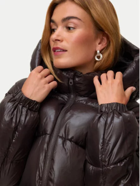 Vero Moda Žieminė striukė Uppsashiny ruda