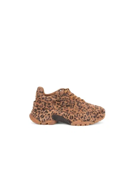 Sneakersy Ash zamszowe brązowe