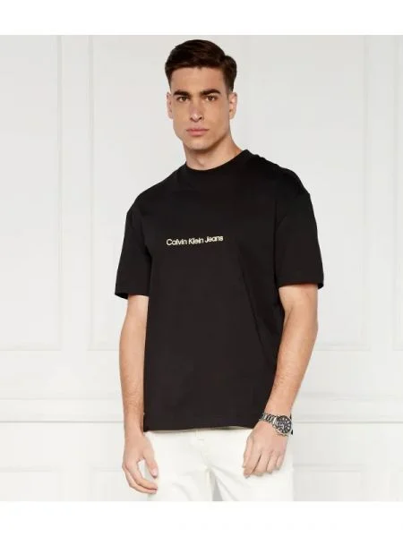 CALVIN KLEIN JEANS Tricou LOGO TEE negru