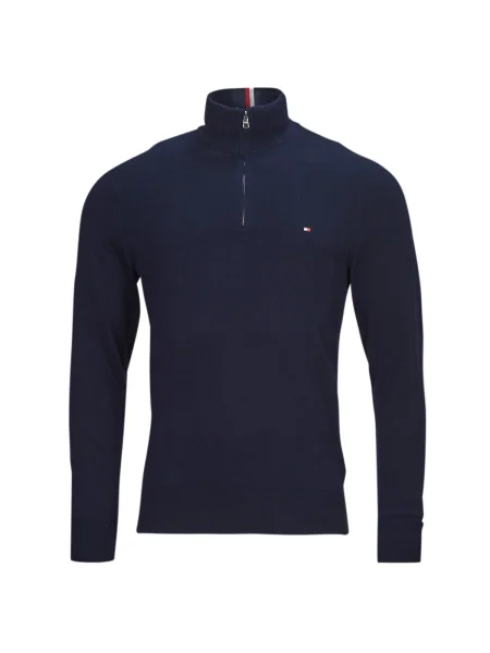 Kašmírový sveter Tommy Hilfiger modrá