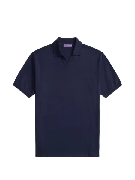 Scurt tricou Ralph Lauren Purple Label albastru