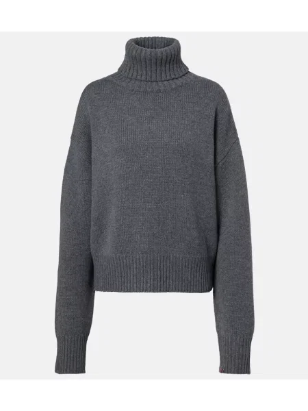 Kasmír levágott garbó Extreme Cashmere szürke