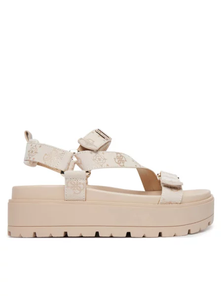 Босоніжки Guess FLJFTT бежевий