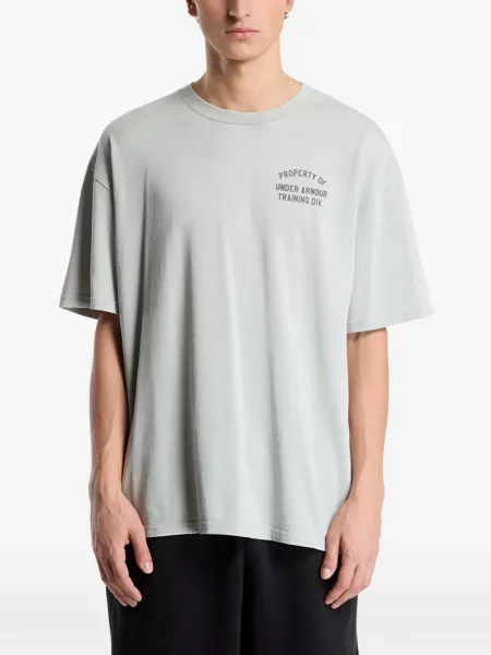 Tricou Under Armour cu imagine gri