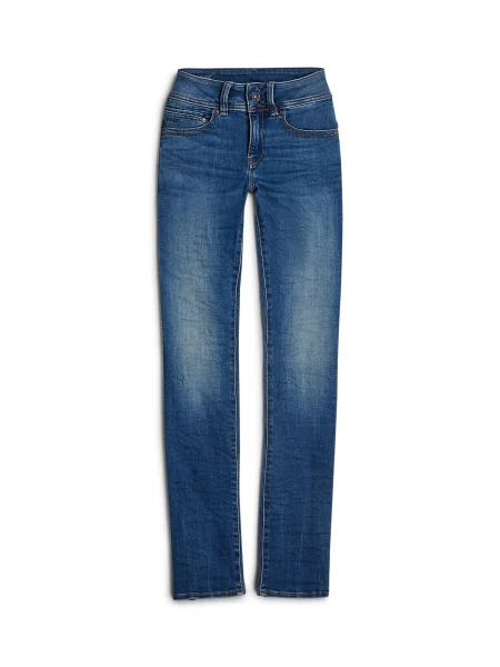 G-STAR Džínsy Midge Saddle denim modrá