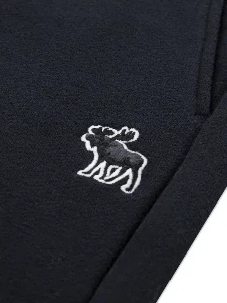 Spodnie dziecięce Abercrombie Fitch czarne