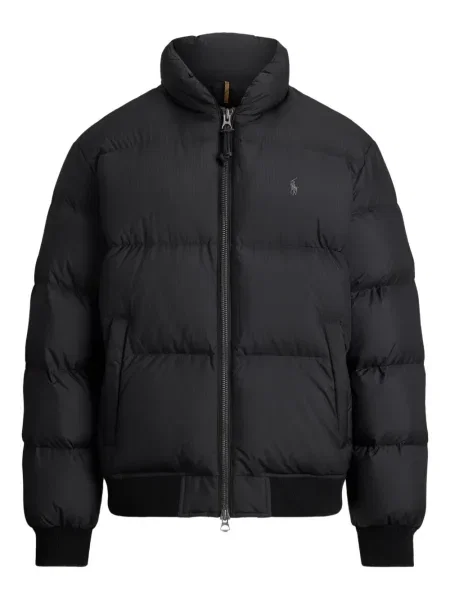 Ριγέ polo Polo Ralph Lauren με κουκούλα με αυτόγραφο λευκό