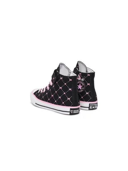 Tornacipő Converse Chuck Taylor All Star Hi X My Melody Kuromi fekete