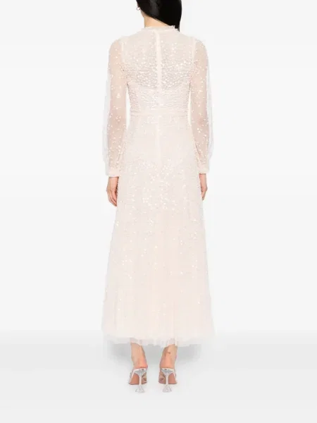 Rochie Needle & Thread cu paiete de costum roz
