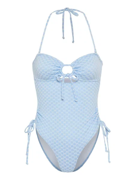 LSCN by LASCANA Enodelne kopalke svetlo modra bela